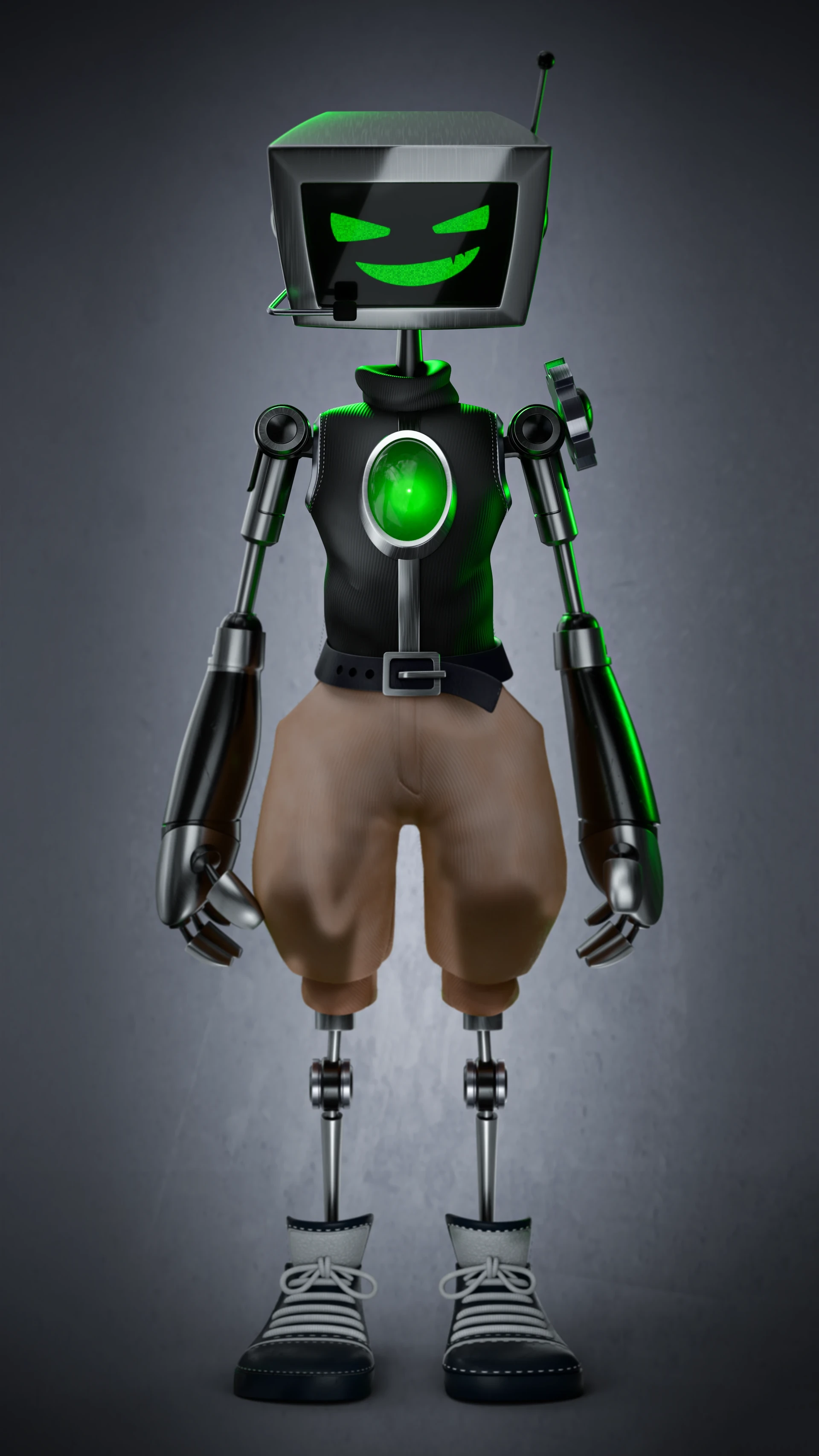 Robot man — view 3