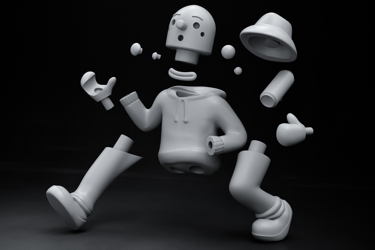 STL parts — view 2